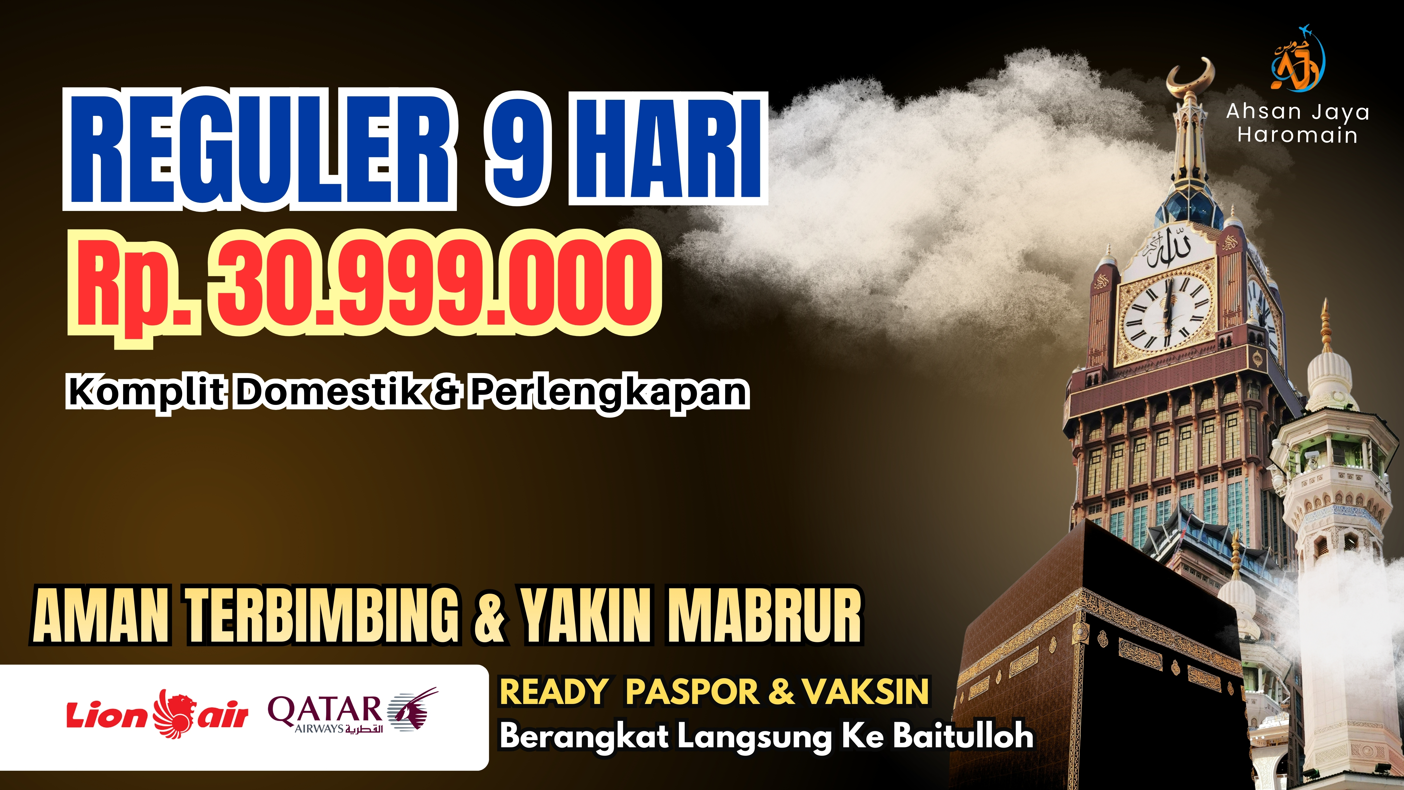 Umroh Reguler - 9 Hari